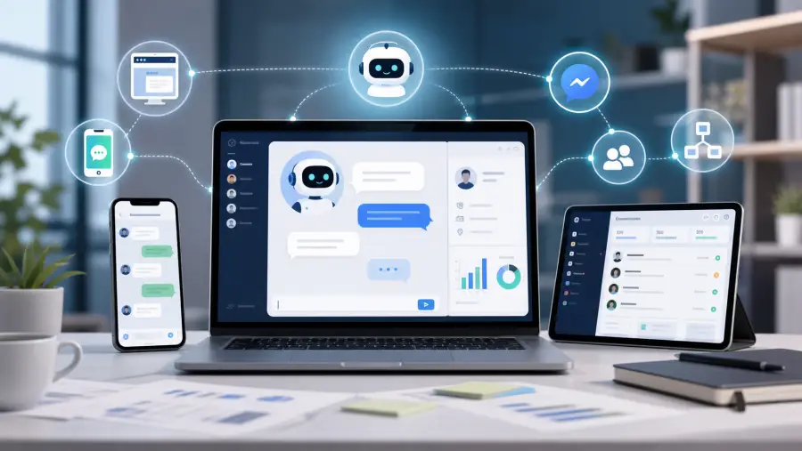 AI Chatbot สำหรับธุรกิจ ตัวช่วยตอบลูกค้าอัตโนมัติบนเว็บไซต์ LINE OA และ CRM