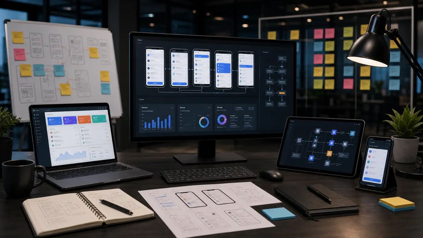 รับทำแอปพลิเคชั่น UX UI User Flow และ Product Workflow