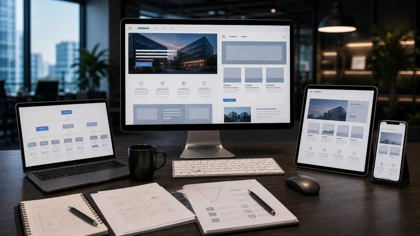 วางโครงสร้างเว็บไซต์ธุรกิจและ Responsive Workflow