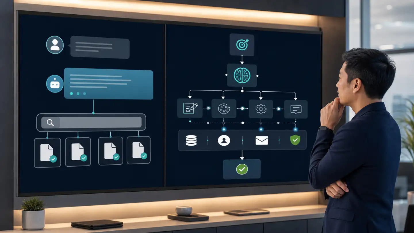 AI Agent กับ Chatbot