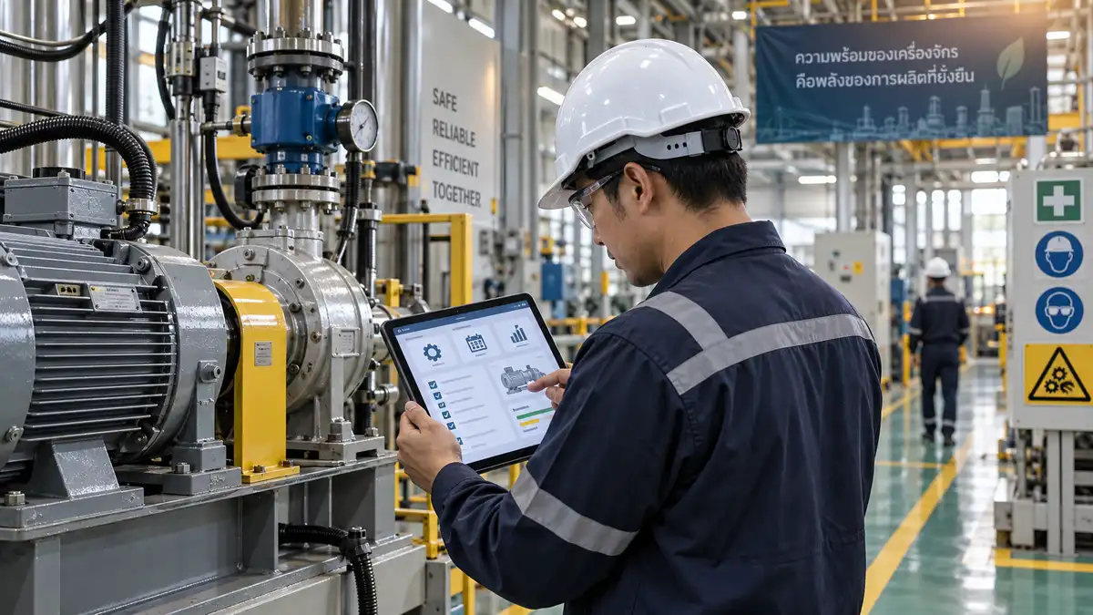 ระบบ Maintenance สำหรับวางแผนบำรุงรักษาและติดตามงานซ่อม