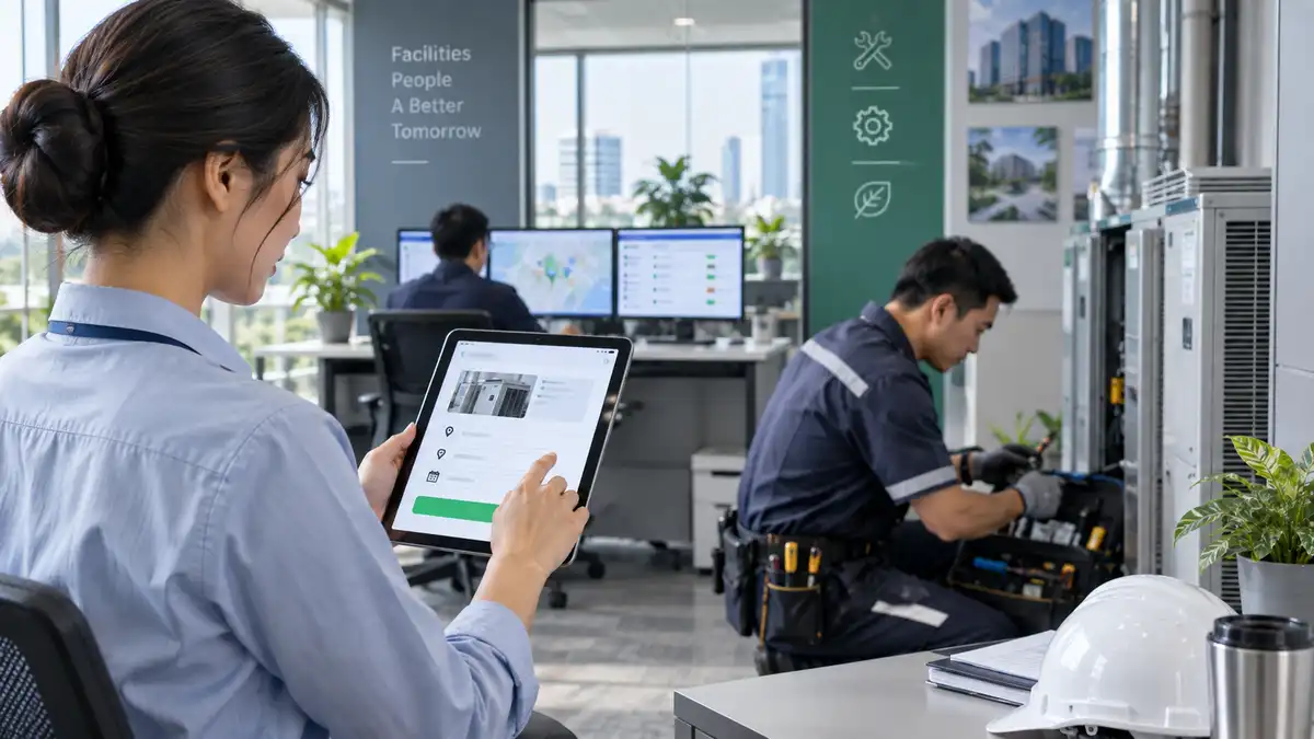 ระบบแจ้งซ่อมออนไลน์สำหรับรับเรื่องและติดตามงานช่าง