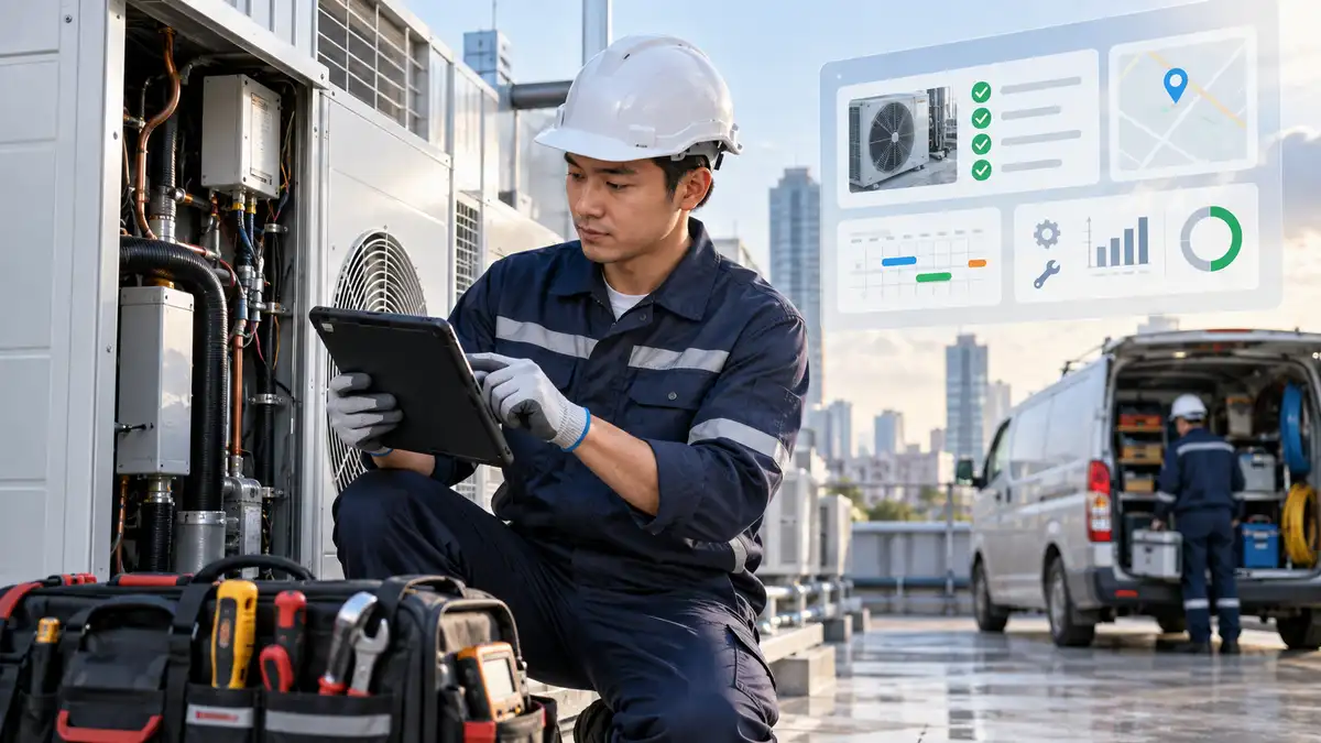 ระบบ Field Service สำหรับจัดการงานช่างภาคสนาม