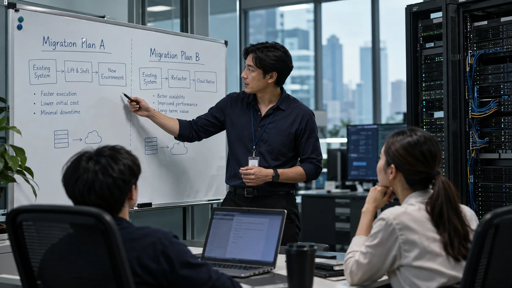 ระบบเก่า Upgrade หรือเขียนใหม่ — ทีมเทคนิควางแผนปรับปรุงและย้ายระบบเดิม