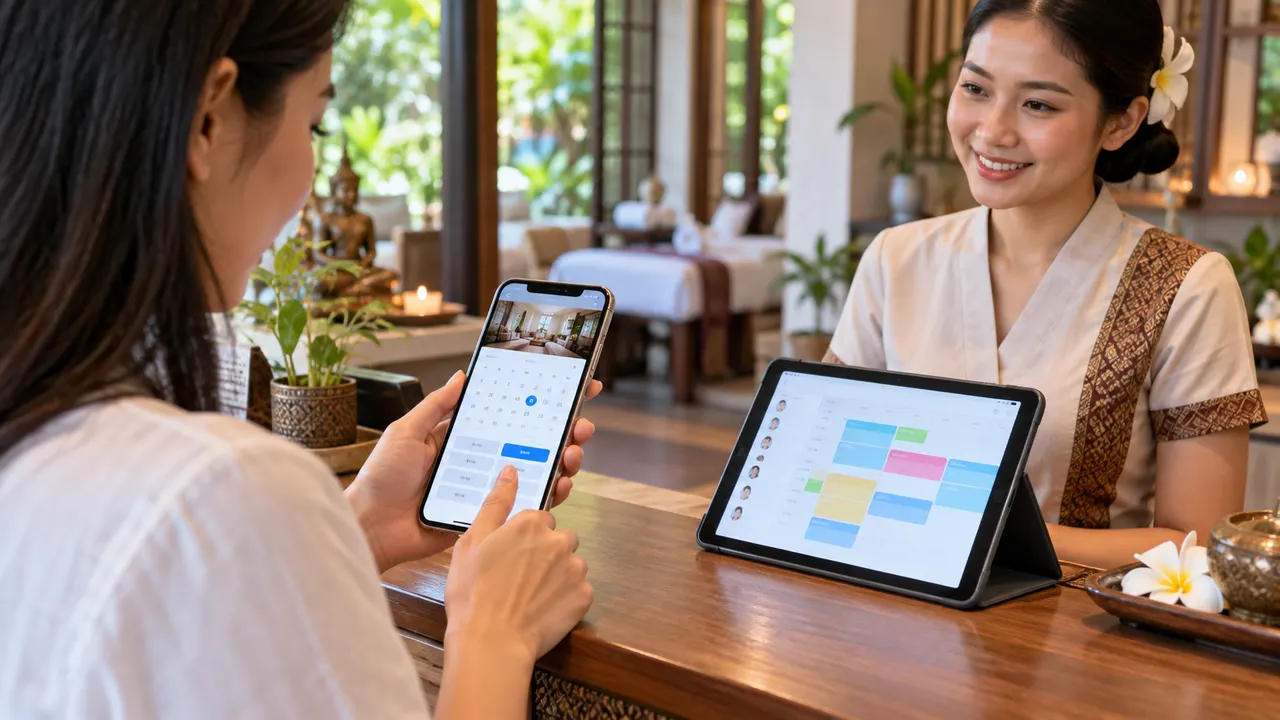 ระบบจองออนไลน์ ภาพประกอบระบบจองออนไลน์คืออะไร? ธุรกิจแบบไหนควรมีระบบ Booking
