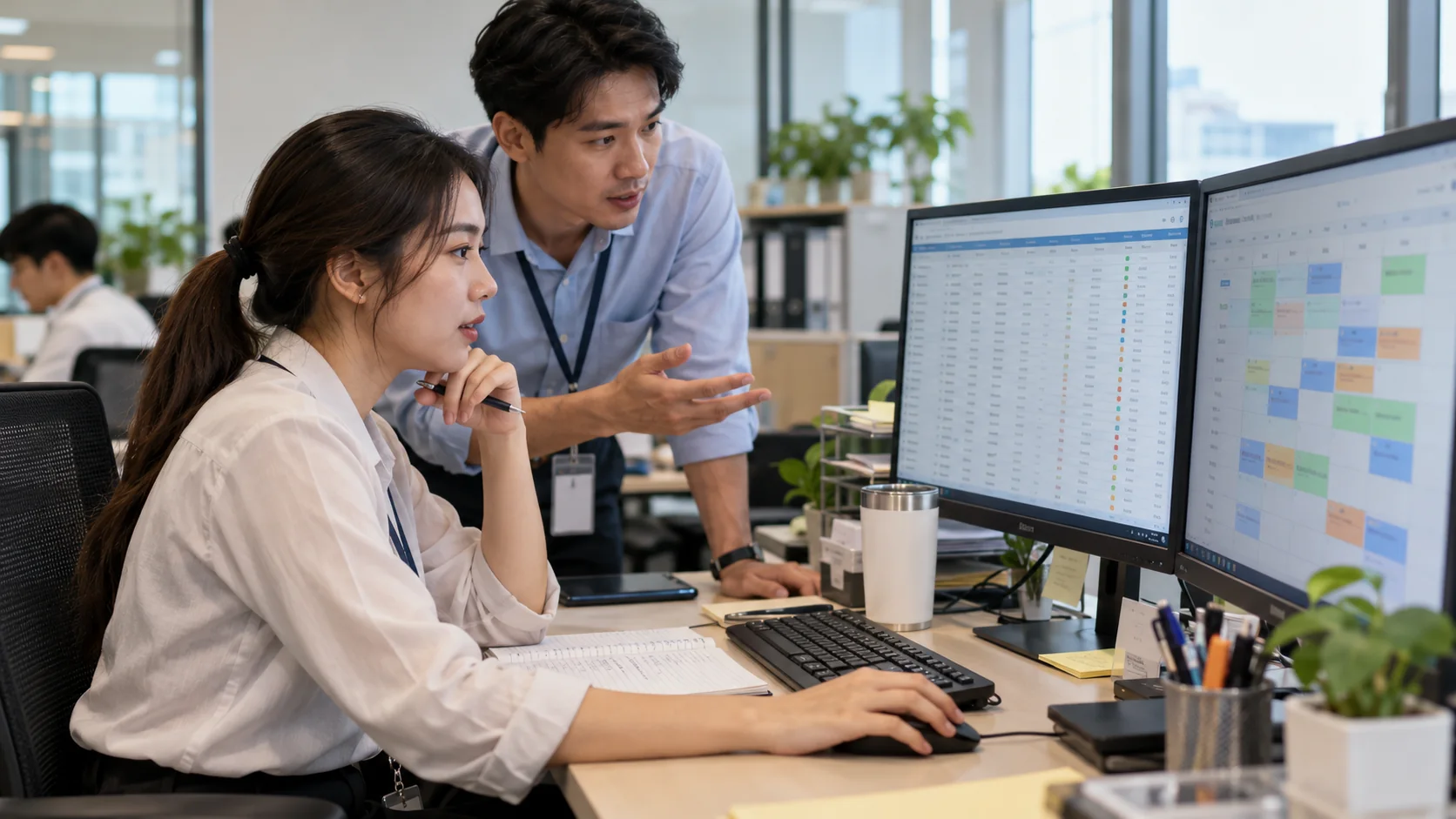 Access Control ลงเวลาพนักงาน ฝ่ายบุคคลไทยตรวจรายการเวลาและตารางกะ