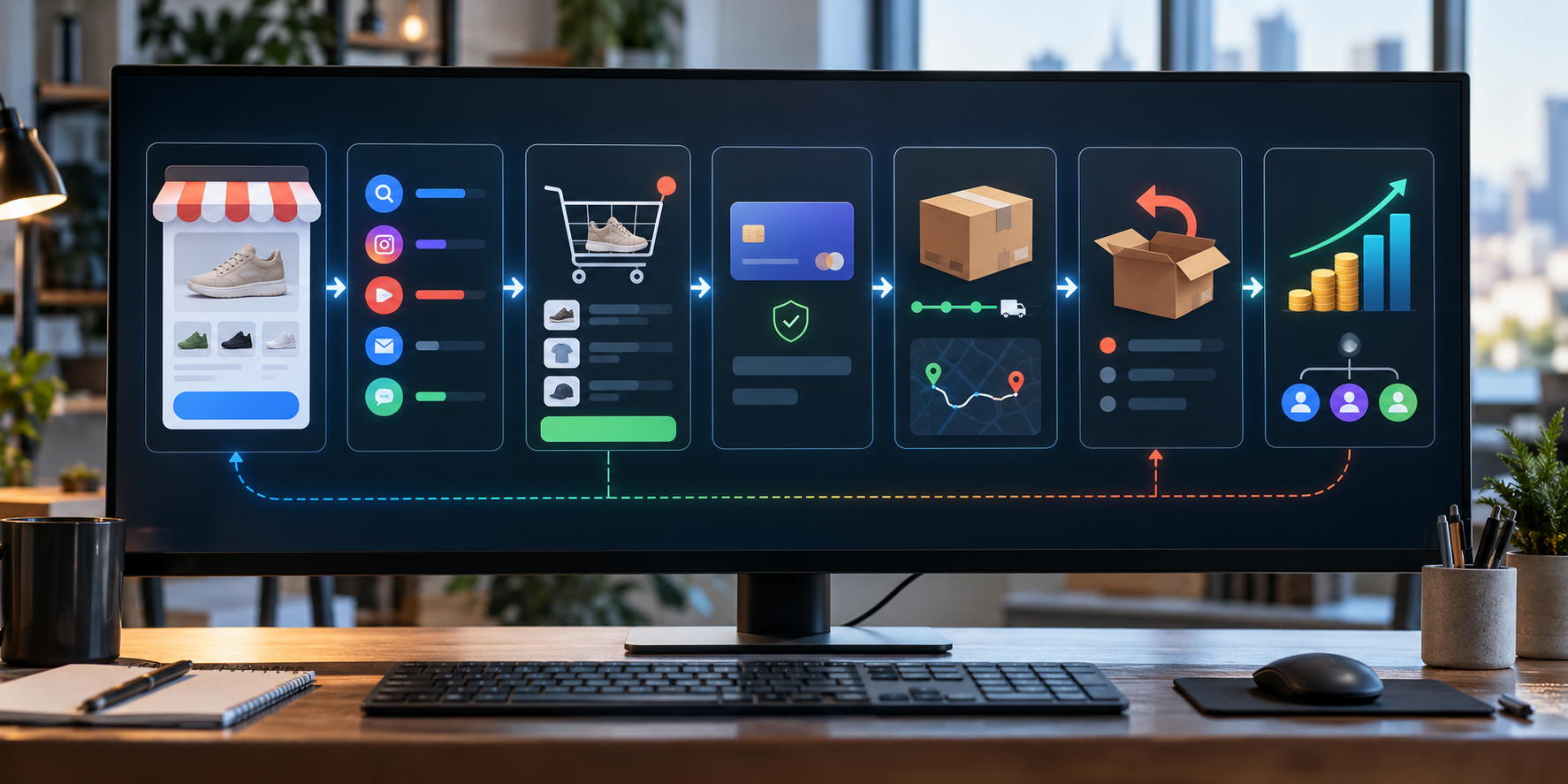 Workflow เชื่อม Affiliate Tracking กับ E-commerce Order และ Commission