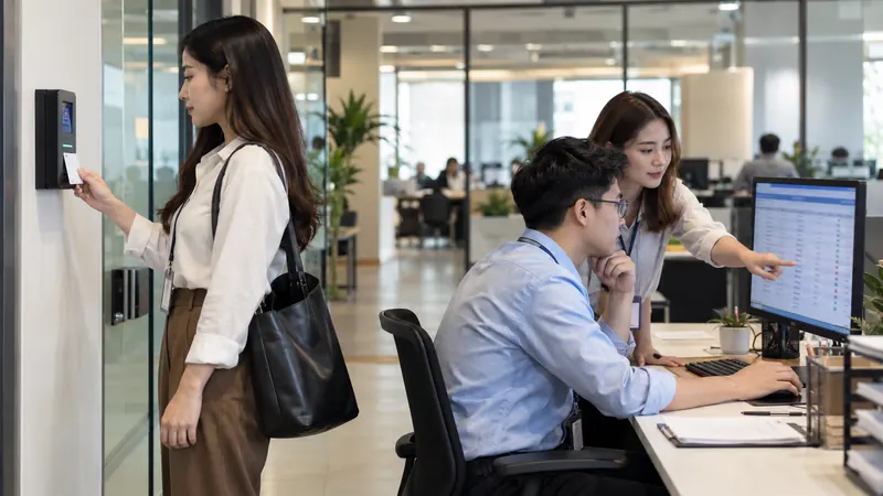 HR Payroll ภาพทีมตรวจ workflow และข้อมูล