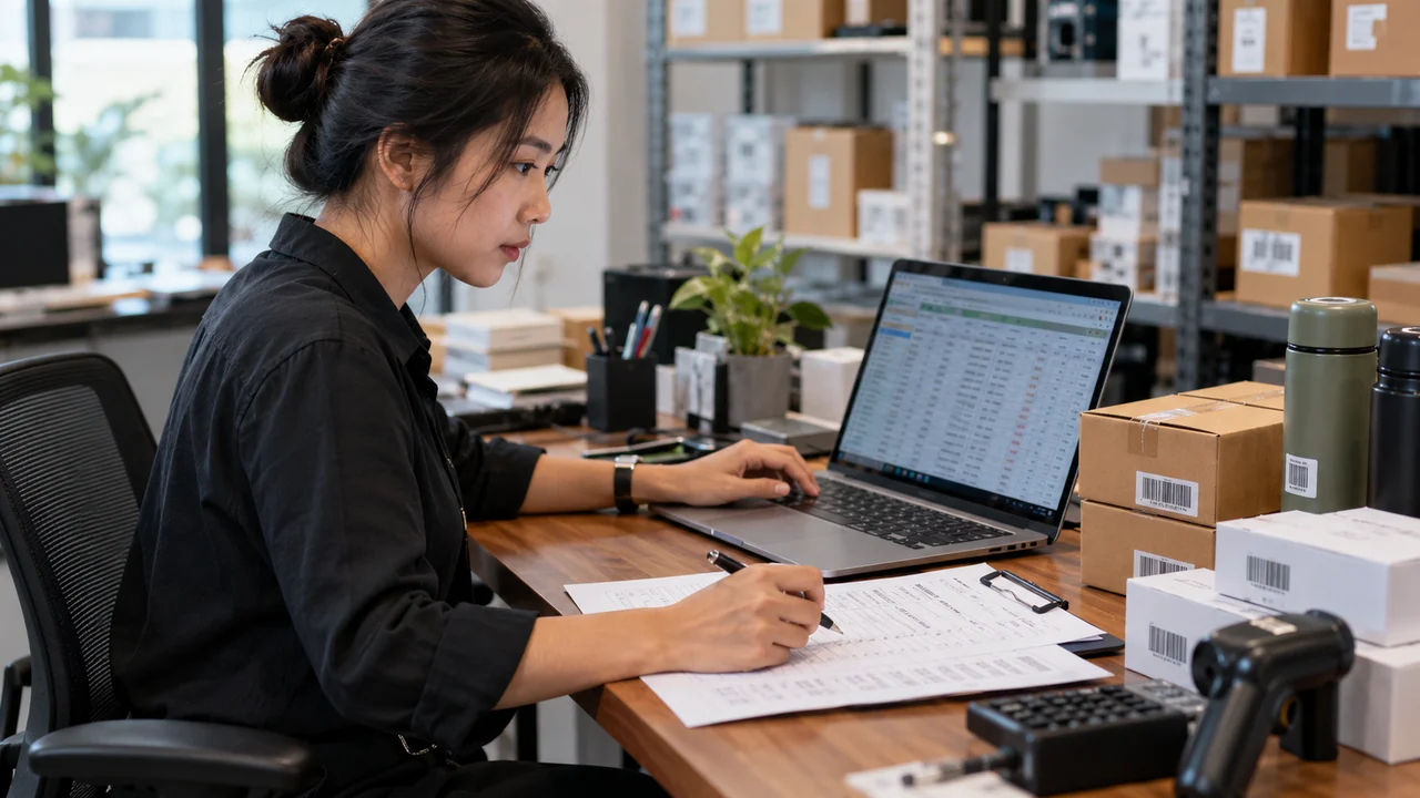 ระบบหลังบ้าน — ทีมงานตรวจข้อมูลสินค้าและลูกค้าก่อนย้ายจาก Excel