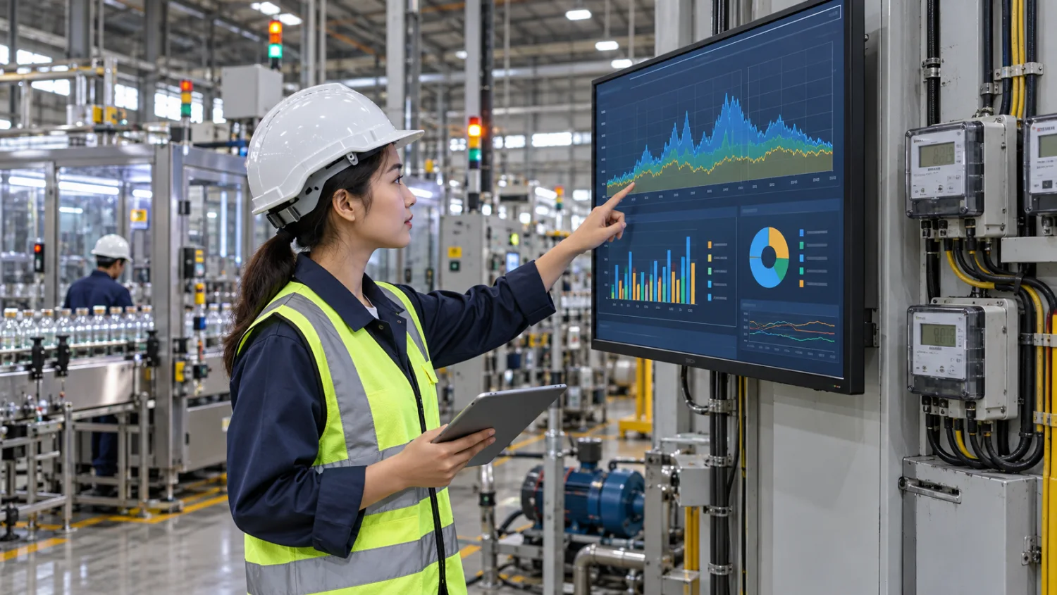 Energy Monitoring: วิศวกรไทยดูข้อมูลพลังงานของไลน์ผลิต