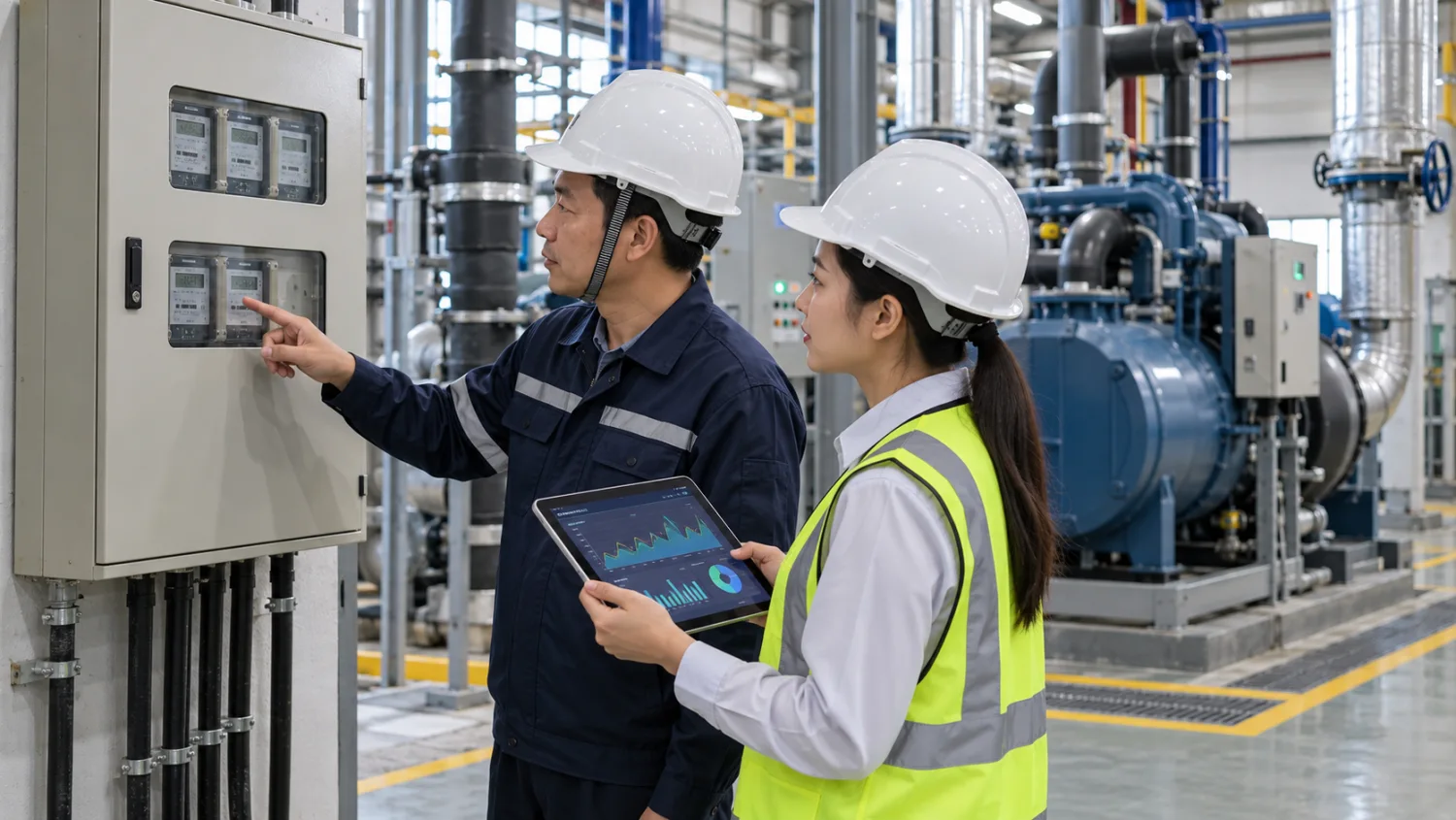 Energy Monitoring: วิศวกรไทยตรวจมิเตอร์พลังงานและระบบ Utility