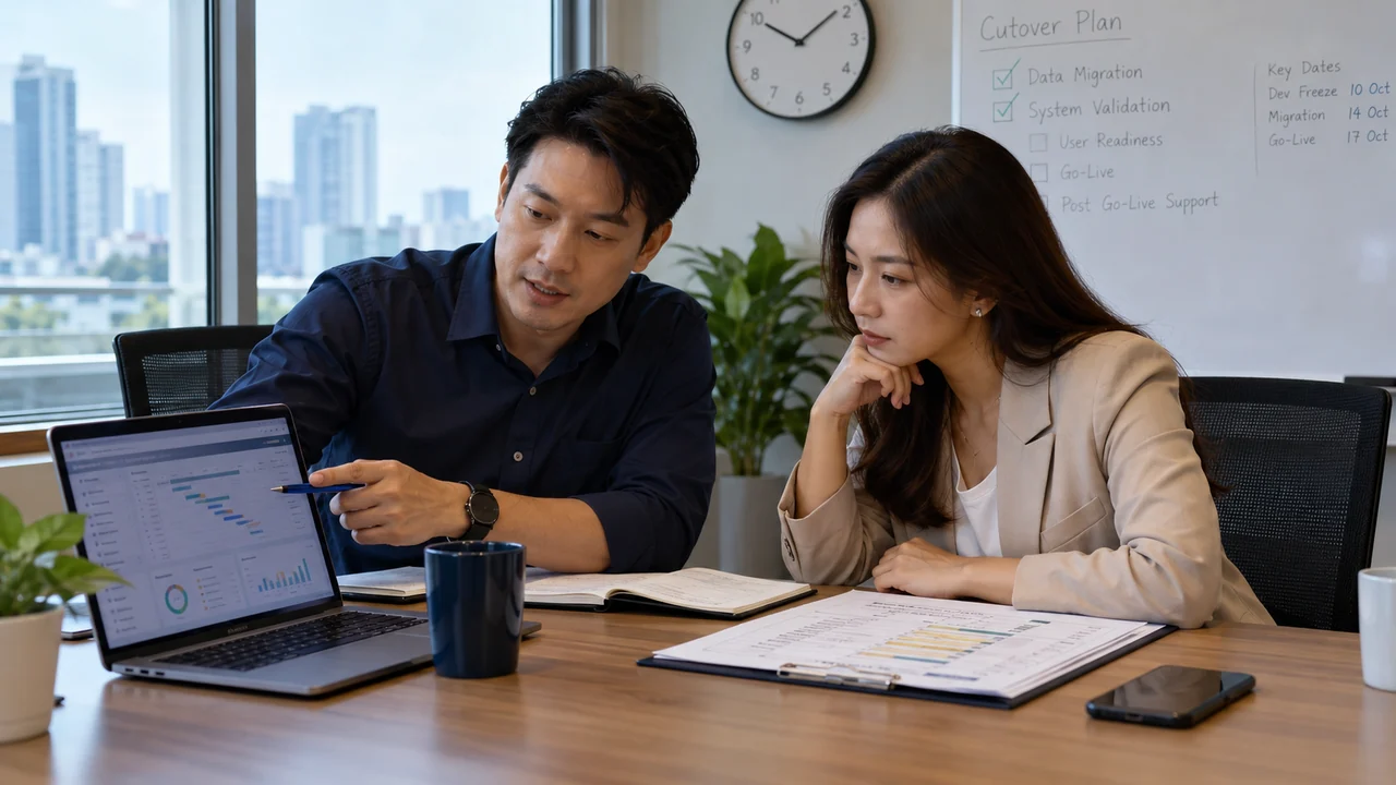 ERP Migration วางแผนย้ายระบบและกำหนดจุดตรวจร่วมกัน