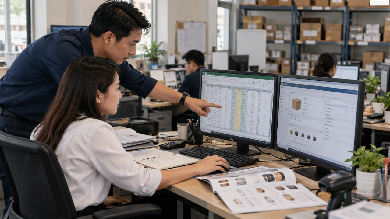 Excel to ERP เตรียมข้อมูลสินค้าและ Workflow ก่อนย้ายระบบ