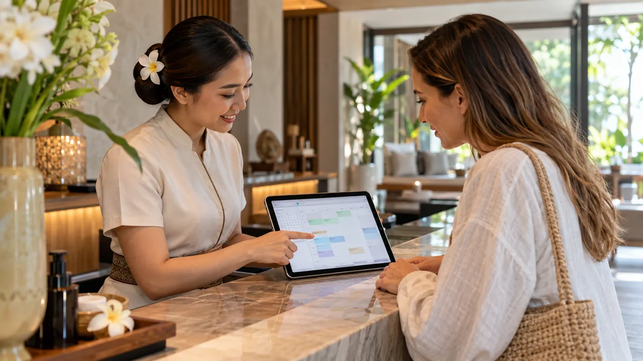 ระบบจองออนไลน์ — ภาพประกอบการใช้งานในองค์กร