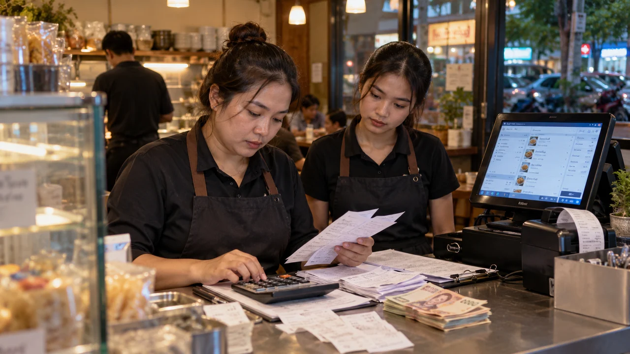 POS Offline ตรวจบิลและยอดเงินหลัง Sync กลับเข้าระบบ