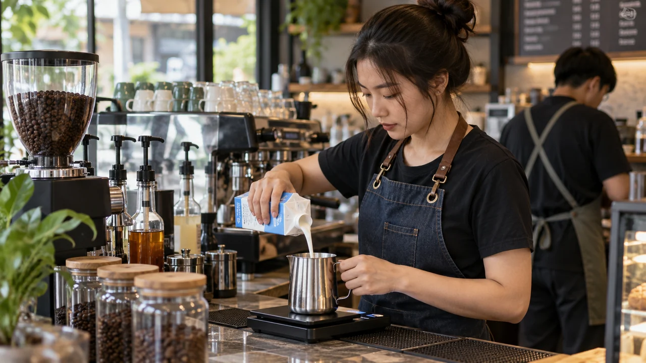 POS ร้านกาแฟเชื่อมสูตรเครื่องดื่มกับปริมาณวัตถุดิบ