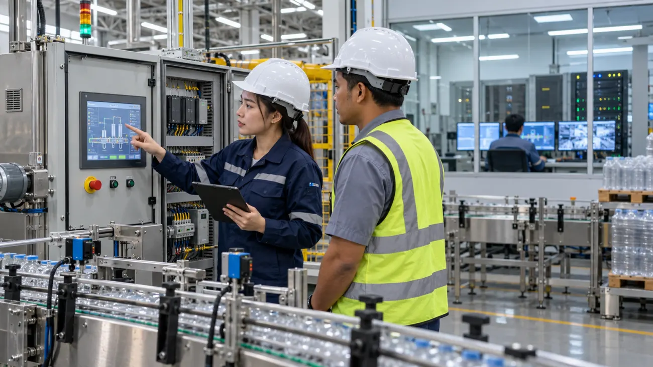 SCADA ทำงานอย่างไร: วิศวกรไทยตรวจ PLC HMI และสายการผลิต