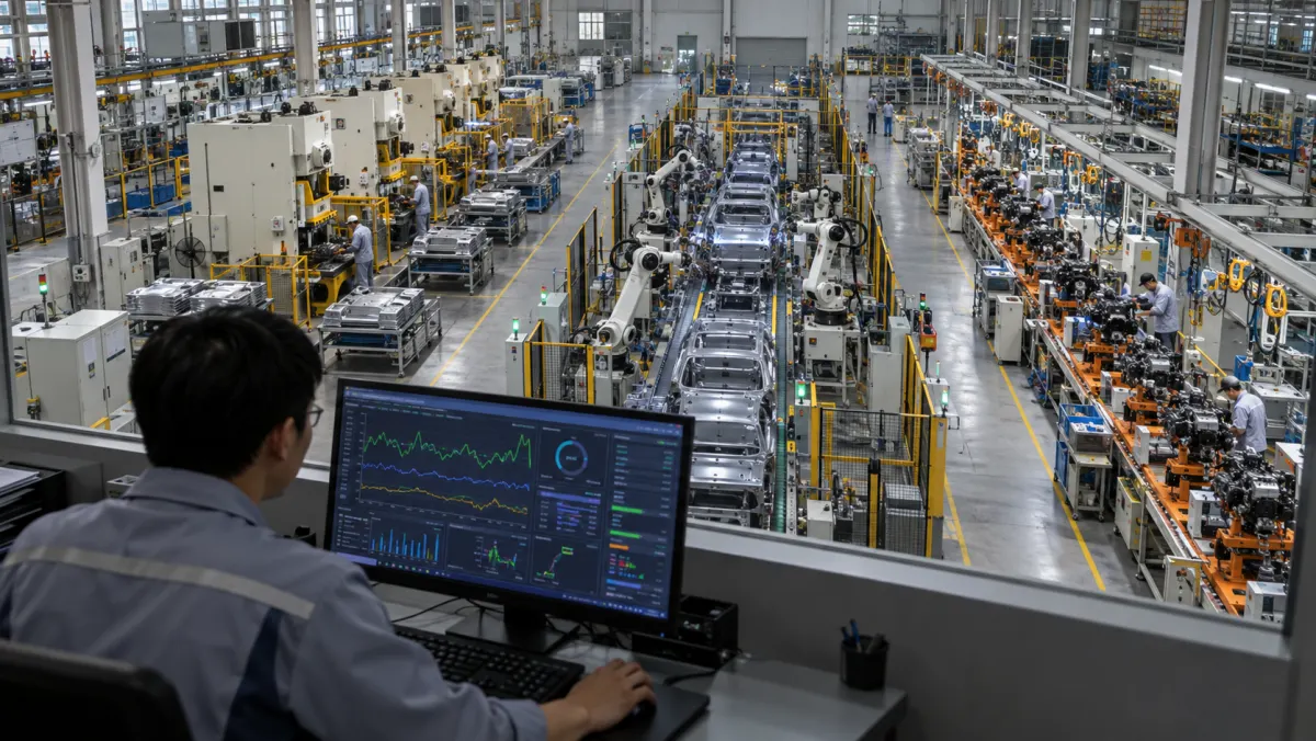 SCADA หลายไลน์ผลิต: ภาพรวม Dashboard และ Monitoring หลายสายการผลิต