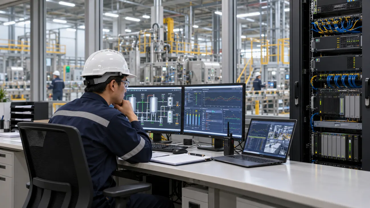 SCADA On-Premise vs Cloud: วิศวกรไทยดู Server SCADA โรงงาน