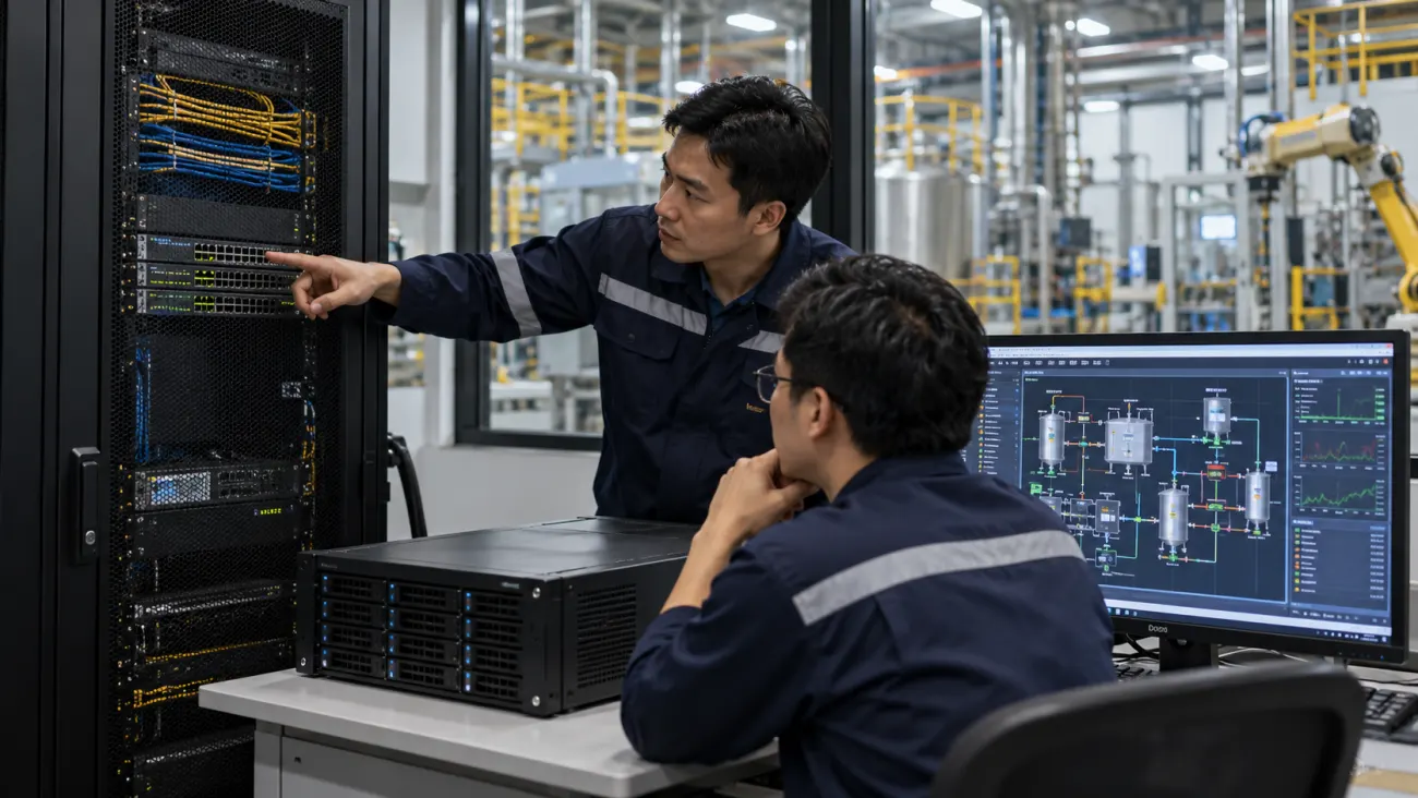 SCADA Cybersecurity: ทีม OT ไทยตรวจเครือข่ายและ Server สำรอง