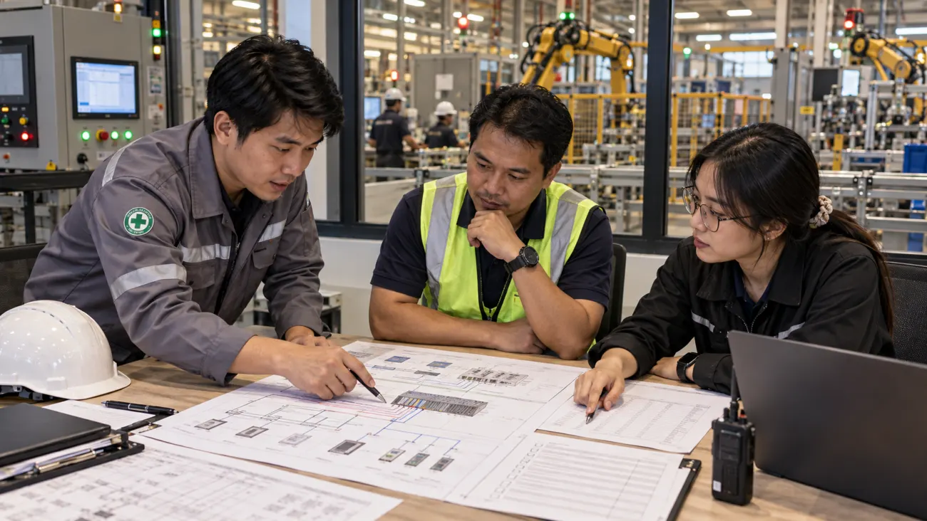 พัฒนาระบบ SCADA ทีมวิศวกรไทยตรวจ Requirement และแผนเครือข่ายโรงงาน