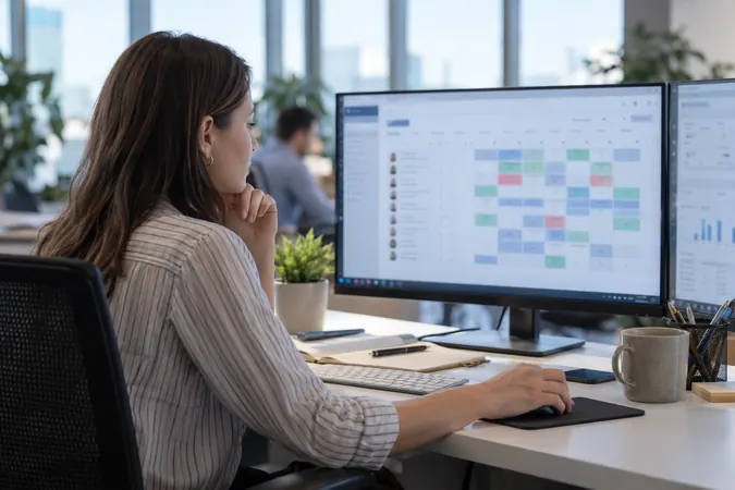 ระบบ Time Attendance ภาพ workflow พนักงานและหัวหน้างานในองค์กร