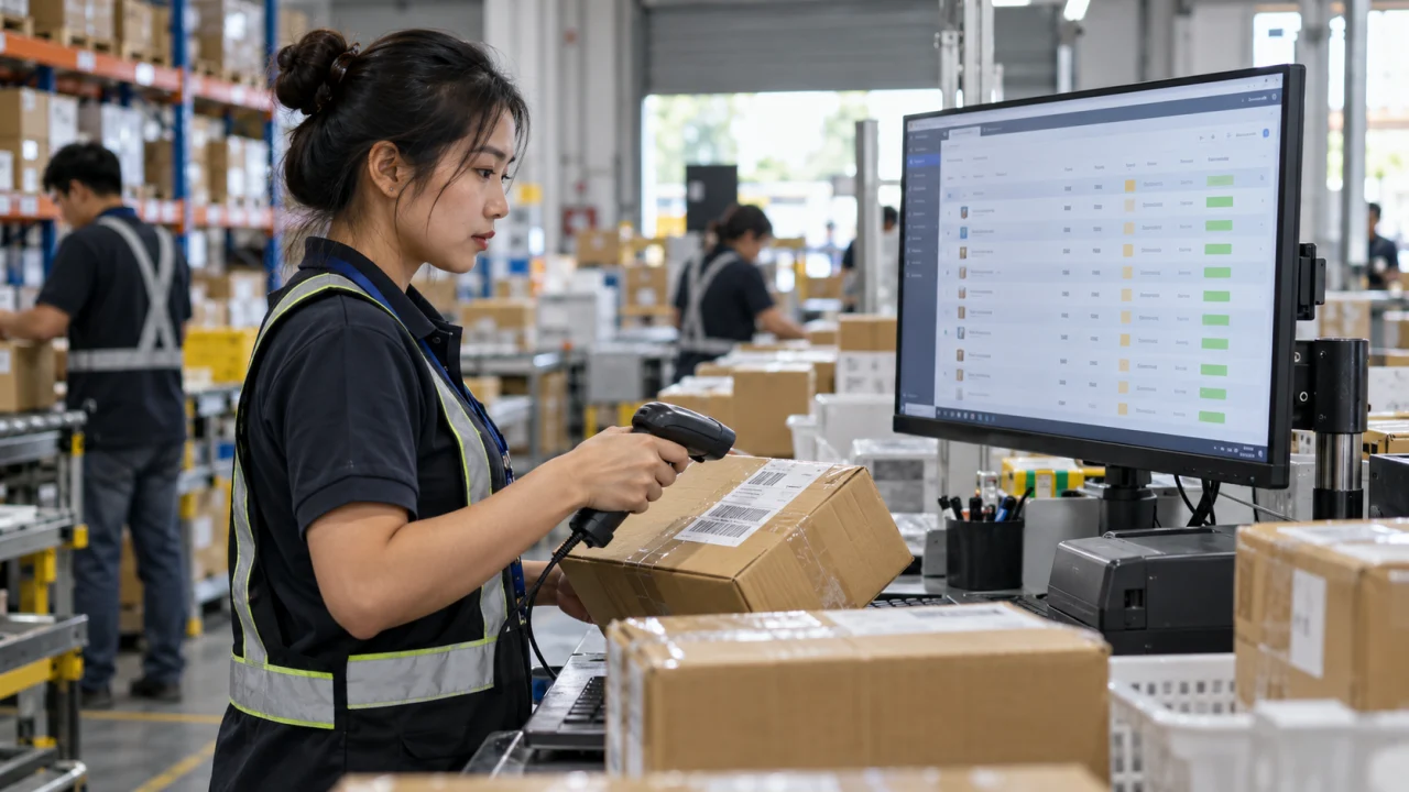 UX ระบบหลังบ้าน — พนักงานคลังใช้ระบบจัดการงานประจำวัน