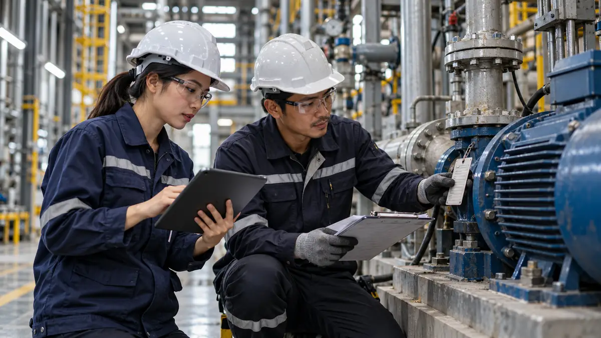ระบบ CMMS ช่างซ่อมบำรุงชาวไทยวางแผนตรวจเครื่องจักรในโรงงาน