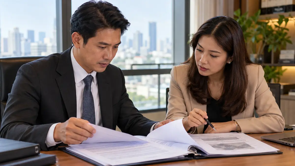 ระบบ Contract Management ทีมกฎหมายไทยตรวจร่างสัญญาและเงื่อนไข