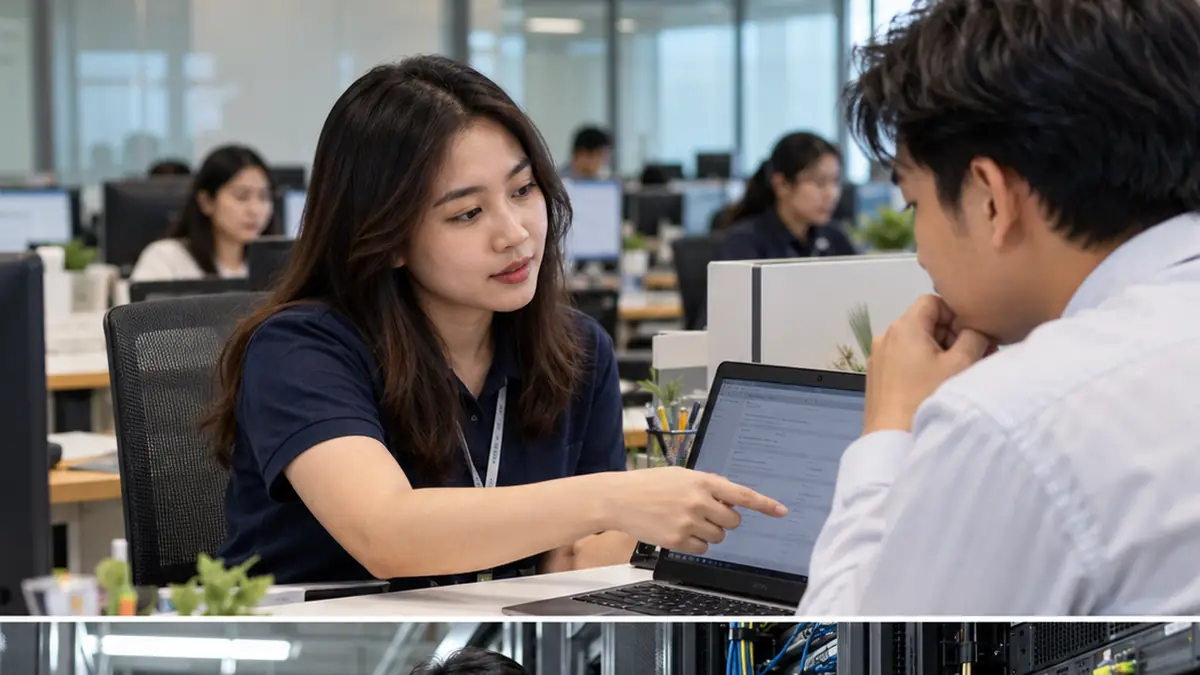 ระบบ ITSM เจ้าหน้าที่ IT ไทยรับ Ticket และช่วยพนักงาน