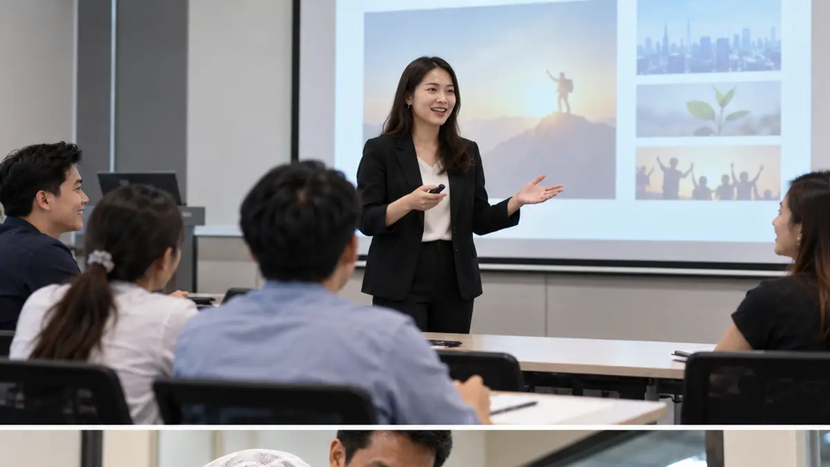 ระบบ LMS วิทยากรไทยอบรมพนักงานในห้องเรียนองค์กร