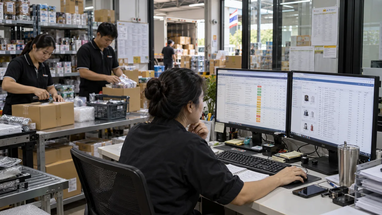 ระบบขายของหลายสาขา — ทีมปฏิบัติการจัดการ Stock และ Order